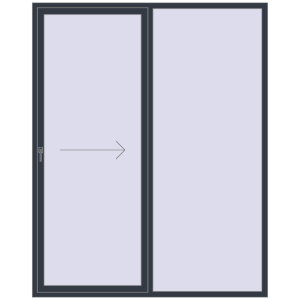 Купити Розсувні терасні двері 2000x2500 мм REHAU SYNEGO SLIDE