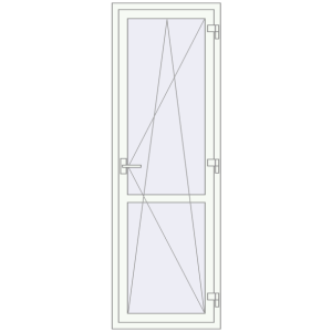 Купити Балконні двері 720x2100 мм REHAU Euro 60 Балконні двері