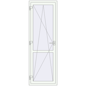 Балконні двері 700x2100 мм REHAU Euro 60 Балконні двері. Вид зсередини Купити Балконні двері 700x2100 мм REHAU Euro 60 Балконні двері