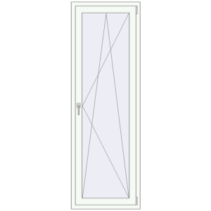 Купити Балконні двері 700x2100 мм REHAU Euro 70
