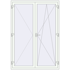 Купити Балконні двері 1400x2000 мм REHAU SYNEGO MD Балконні двері
