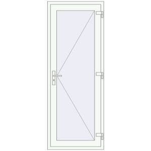 Купити Вхідні двері 800x2100 мм REHAU SYNEGO