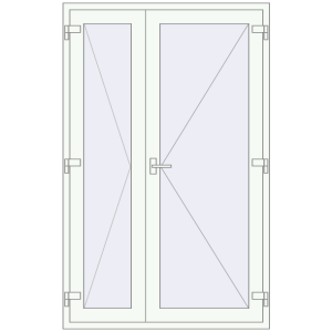 Купити Внутрішні двері 1300x2050 мм REHAU Т94/60