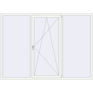 Купити Вікна 2500x1800 мм REHAU Euro 60