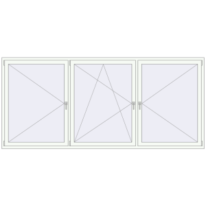 Купити Вікна 3100x1400 мм REHAU Euro 60