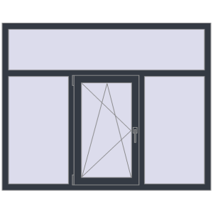 Купити Вікна 1625x1300 мм REHAU Euro 60