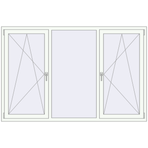 Купити Вікна 2080x1360 мм REHAU Euro 70