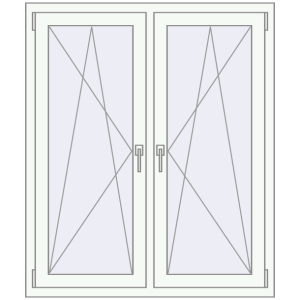 Купити Вікна 1100x1300 мм REHAU Euro 70