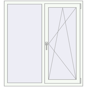 Купити Вікна 1200x1300 мм REHAU Euro 60