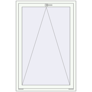 Купити Вікна 1000x1500 мм REHAU Brillant-Design Білий (RAL 9016) з двох сторін