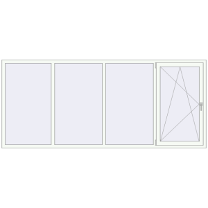 Купити Вікна 3000x1300 мм REHAU Euro 60