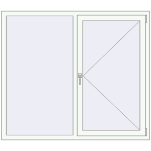 Купити Вікна 1550x1350 мм REHAU Euro 70