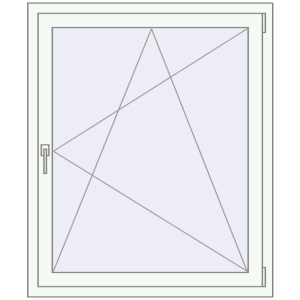 Купити Вікна 1000x1200 мм REHAU Euro 60 Білий (RAL 9016) з двох сторін