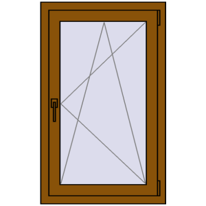 Купити Вікна 650x1050 мм REHAU Brillant-Design