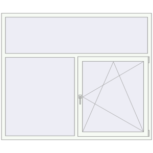 Купити Вікна 1900x1600 мм REHAU Euro 70