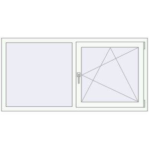 Купити Вікна 1600x800 мм REHAU Brillant-Design