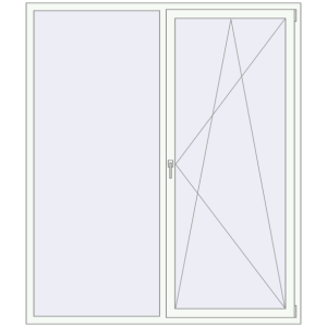 Купити Вікна 1800x2100 мм REHAU Euro 60