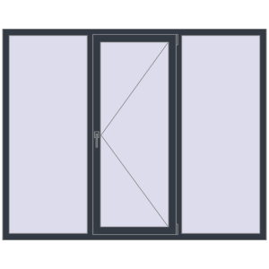 Вікна 2000x1600 мм REHAU Euro 60. Вид зсередини Купити Вікна 2000x1600 мм REHAU Euro 60