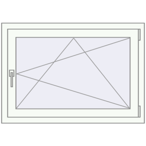 Купити Вікна 1000x700 мм REHAU SYNEGO MD Білий (RAL 9016) з двох сторін