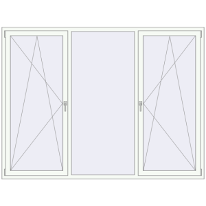 Купити Вікна 2400x1800 мм REHAU SYNEGO MD