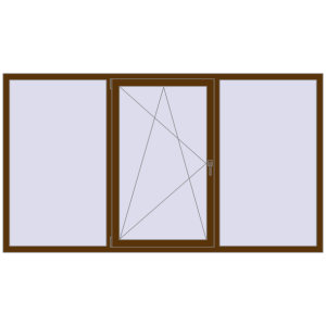 Купити Вікна 2500x1400 мм REHAU Euro 70