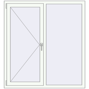 Купити Вікна 1300x1400 мм REHAU Euro 60