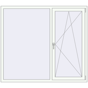 Купити Вікна 1680x1480 мм REHAU SYNEGO MD