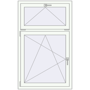 Купити Вікна 870x1420 мм REHAU Euro 70