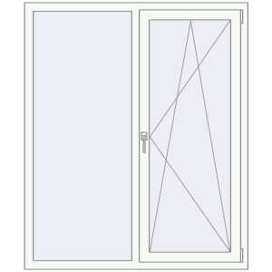 Купити Вікна 1270x1570 мм REHAU Euro 60