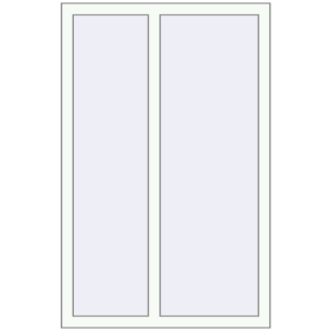 Вікна 900x1400 мм REHAU Euro 60. Вид зсередини Купити Вікна 900x1400 мм REHAU Euro 60