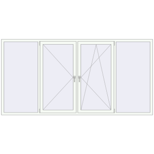 Купити Вікна 3000x1500 мм REHAU Euro 70