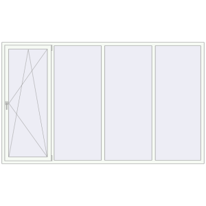 Купити Вікна 3000x1800 мм REHAU Euro 60