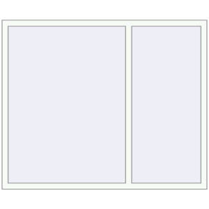 Вікна 1700x1400 мм REHAU Euro 60 Білий (RAL 9016) з двох сторін. Вид зсередини Купити Вікна 1700x1400 мм REHAU Euro 60 Білий (RAL 9016) з двох сторін