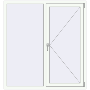 Купити Вікна 1400x1500 мм REHAU Euro 60