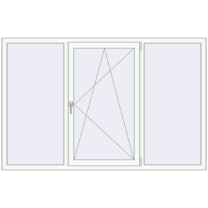 Купити Вікна 2060x1330 мм REHAU SYNEGO MD