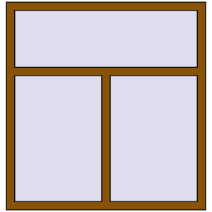 Купити Вікна 1200x1250 мм REHAU Euro 60 GOLDEN OAK з двох сторін