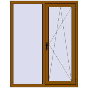 Купити Вікна 1100x1400 мм REHAU Euro 70