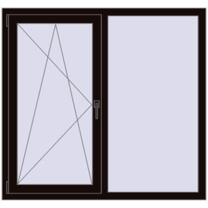 Купити Вікна 1340x1260 мм REHAU Euro 60