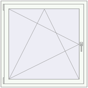 Купити Вікна 1100x1100 мм REHAU Euro 60