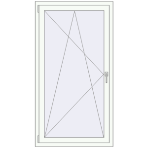 Купити Вікна 860x1600 мм REHAU Brillant-Design