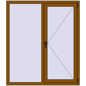 Купити Вікна 1300x1500 мм REHAU Euro 70