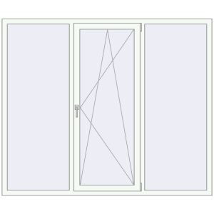 Купити Вікна 2020x1700 мм REHAU Euro 70