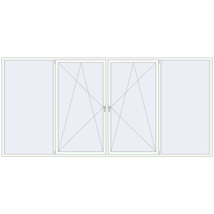 Купити Вікна 4250x2000 мм REHAU Euro 60