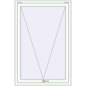 Купити Вікна 1000x1500 мм REHAU Euro 60 Білий (RAL 9016) з двох сторін