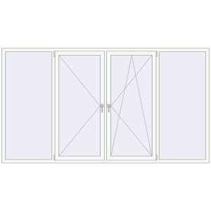 Купити Вікна 3000x1665 мм REHAU Euro 60