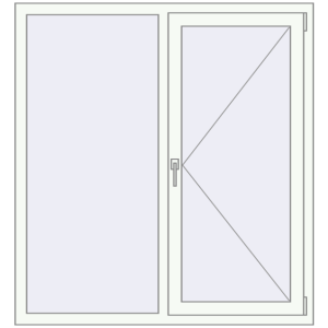 Купити Вікна 1300x1400 мм REHAU Euro 70