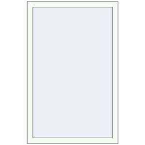 Купити Вікна 800x1250 мм REHAU Euro 60 Білий (RAL 9016) з двох сторін