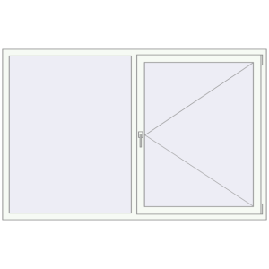 Купити Вікна 2015x1300 мм REHAU Euro 60