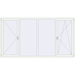 Купити Вікна 3000x1600 мм Altest Pony 375