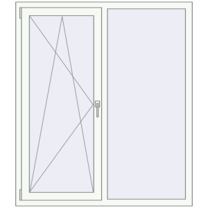 Купити Вікна 1300x1500 мм REHAU Euro 70